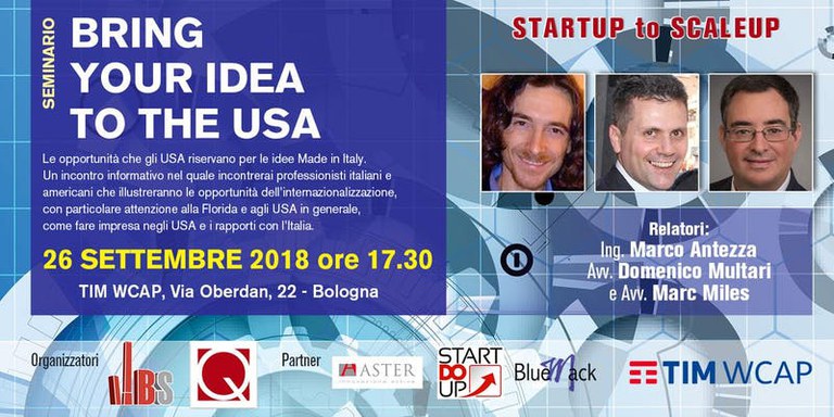 Bring your idea to USA